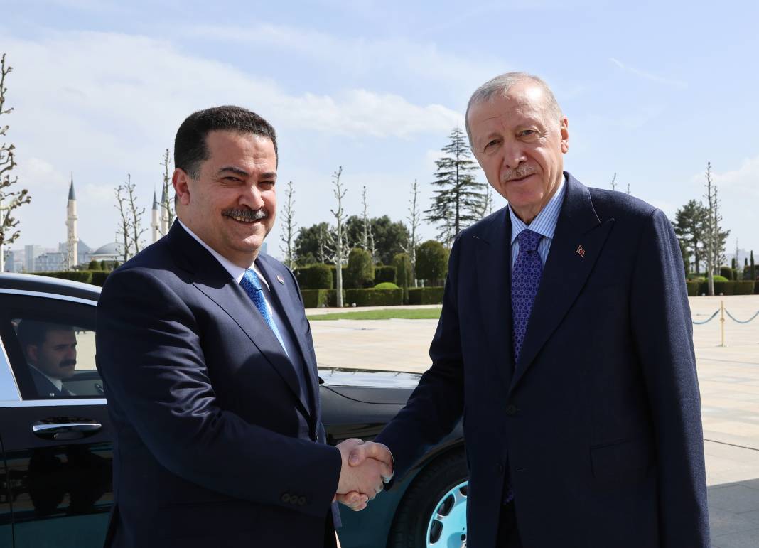 Irak Başbakanı Ankara’da! Külliye’de resmi tören: Sudani’den güç birliği mesajı... 5